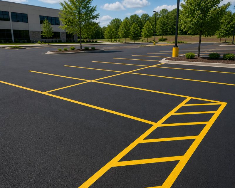 Asphalt Painting in Hilton Head Island, SC