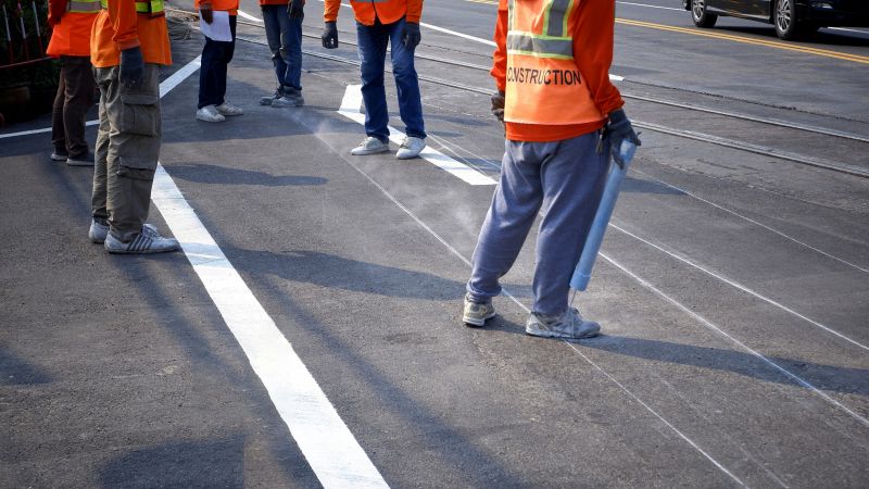 Lane Marking Service in Palm Springs, CA