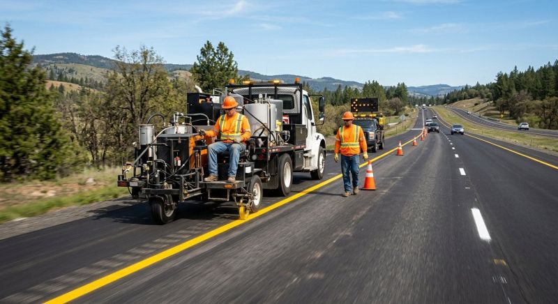 Pavement Striping Service in Houston, TX
