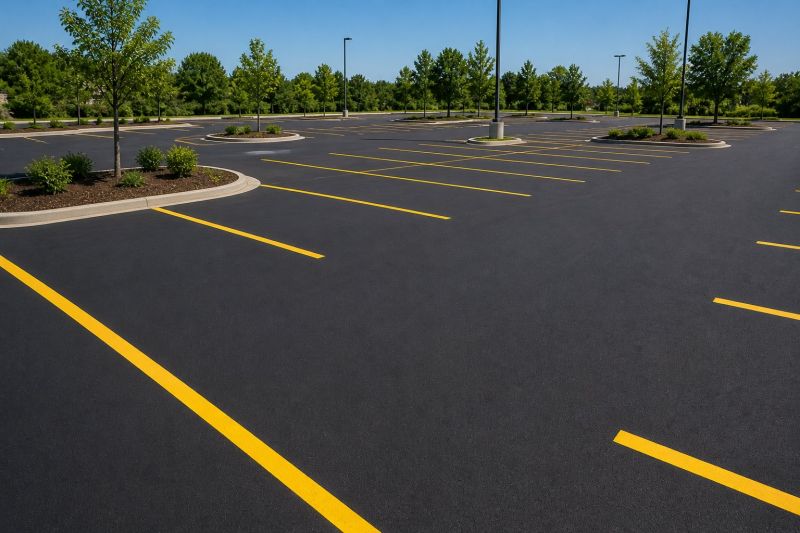 Asphalt Painting in Palm Springs, CA