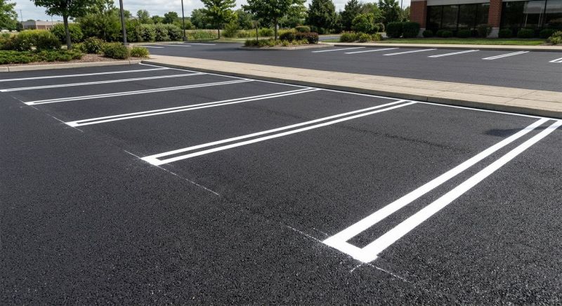 Commercial Asphalt Painting in Savannah, GA