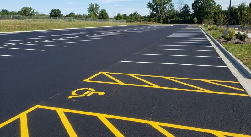 Disability Parking Marking in Los Angeles, CA