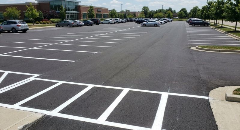 Parking Area Striping in Los Angeles, CA