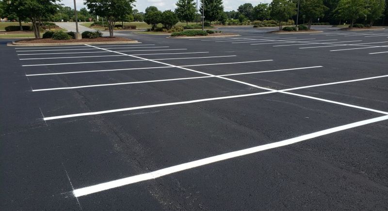 Parking Garage Striping in Gwinnett County, GA